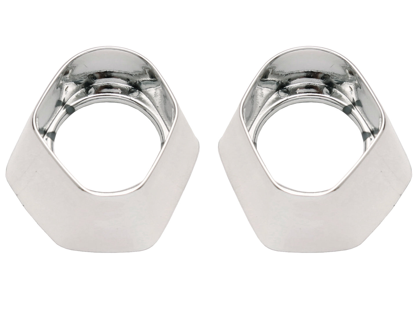 Escutcheons Interior Armrest VK VL Commodore Chrome Pair - EA1001