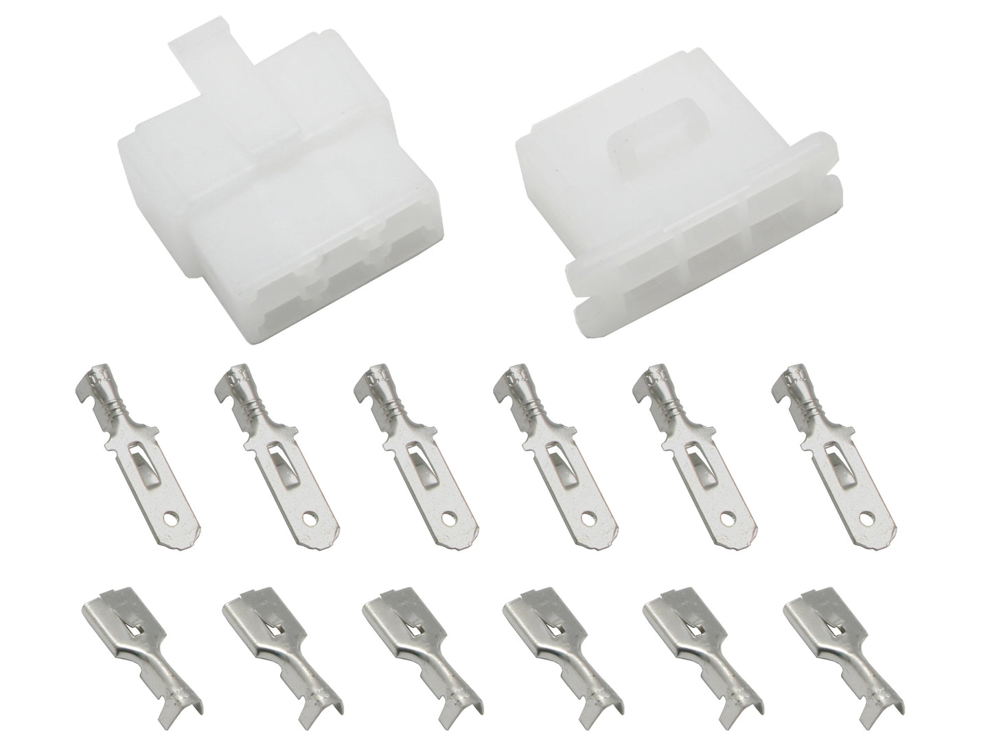 Connector Body & Terminal Female Male LC-WB 6 Pin - EC1009