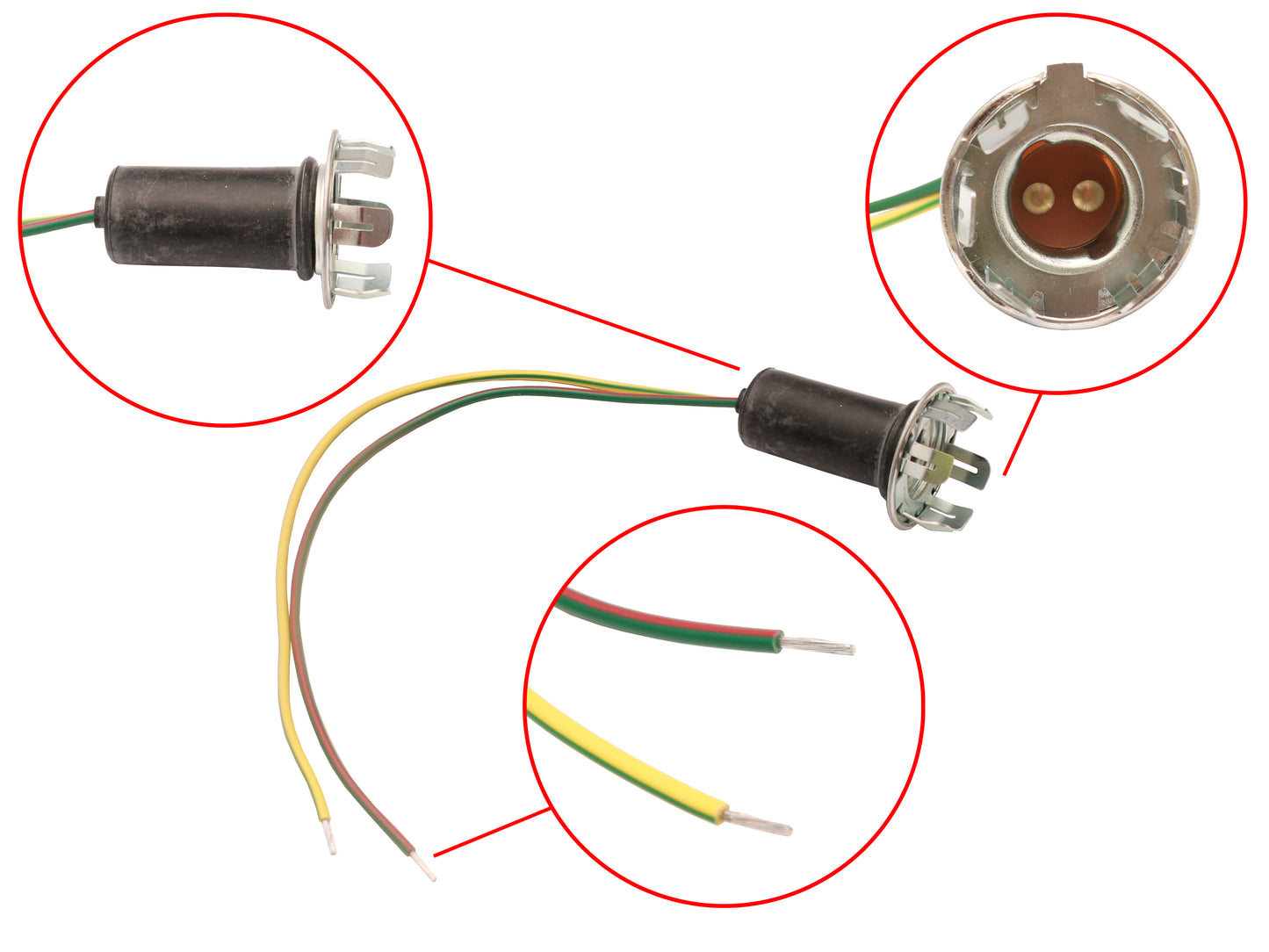 Globe Socket Holder Rear Stop Tail Light XA XB - EC2014