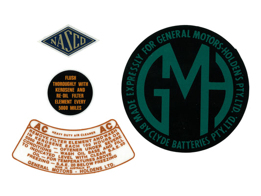 Engine Decal Kit FE FC - ED1039