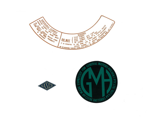 Engine Decal Kit EK - ED1043