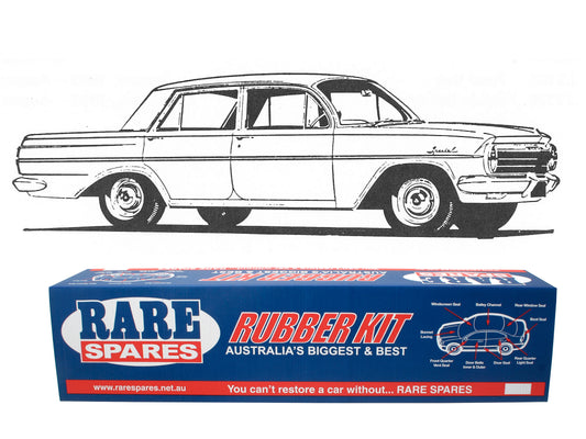 Body Rubber Kit Holden EH Sedan Black - EH1