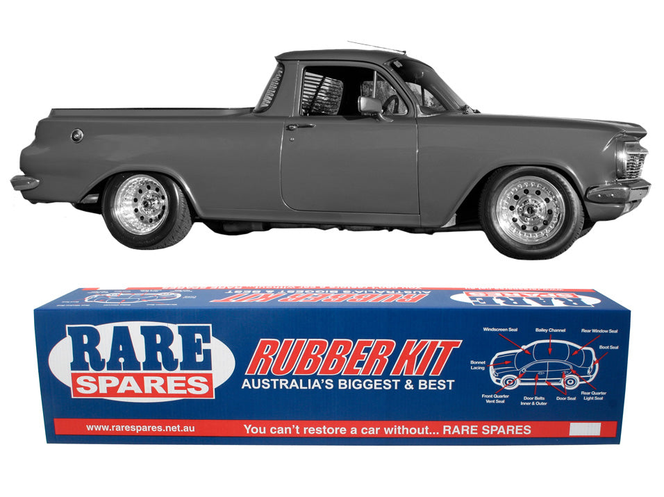 Body Rubber Kit Holden EH Ute Black - EH4