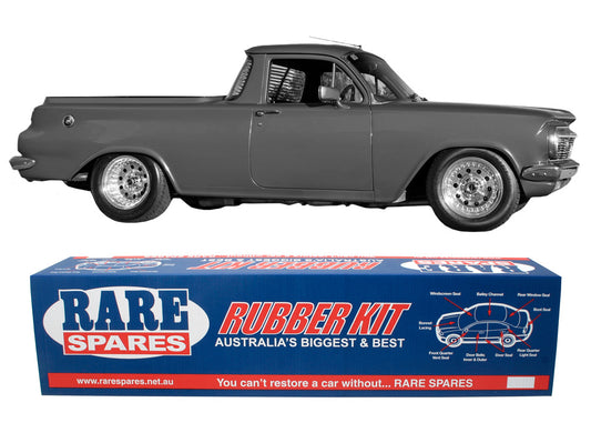 Body Rubber Kit Holden EH Ute Black - EH4