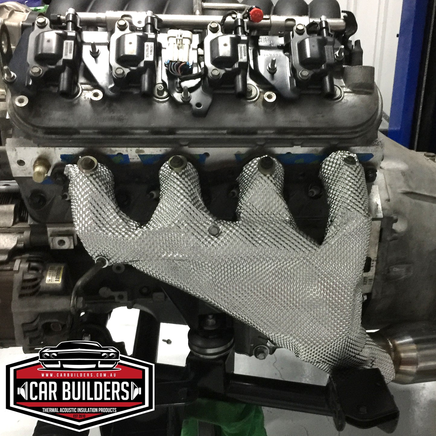 Car Builders Aluminium Heat Shield 500mm x 700mm - EHS5X7