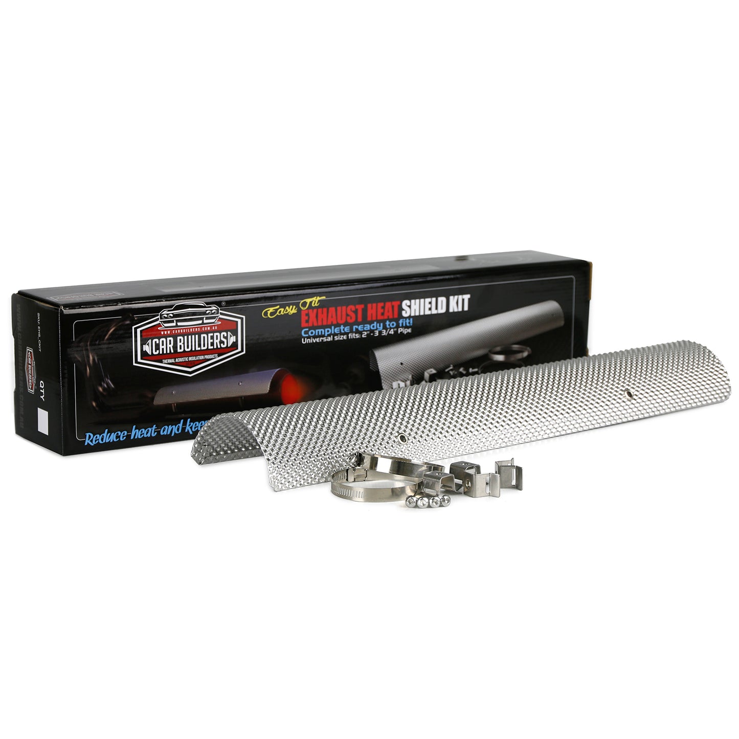 Car Builders Exhaust Heat Shield Kit - EHSCKIT