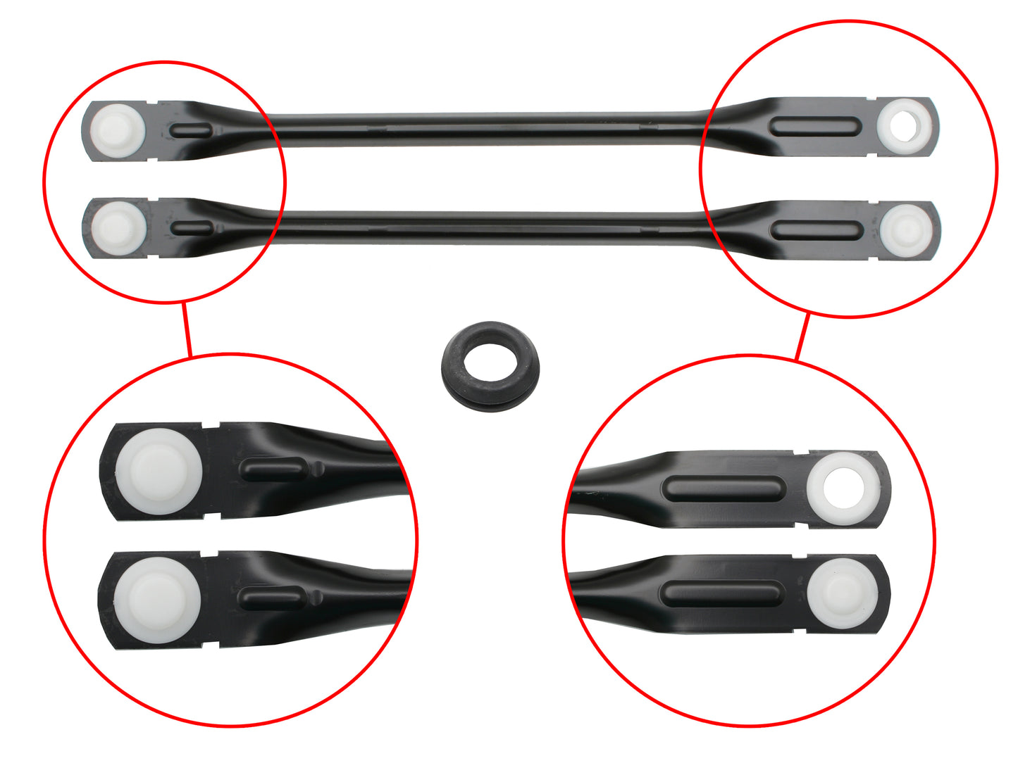 Wiper Linkage Arms XD XE XF XG-XH ZJ-ZL Pair - F2298