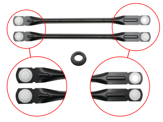 Wiper Linkage Arms XD XE XF XG-XH ZJ-ZL Pair - F2298