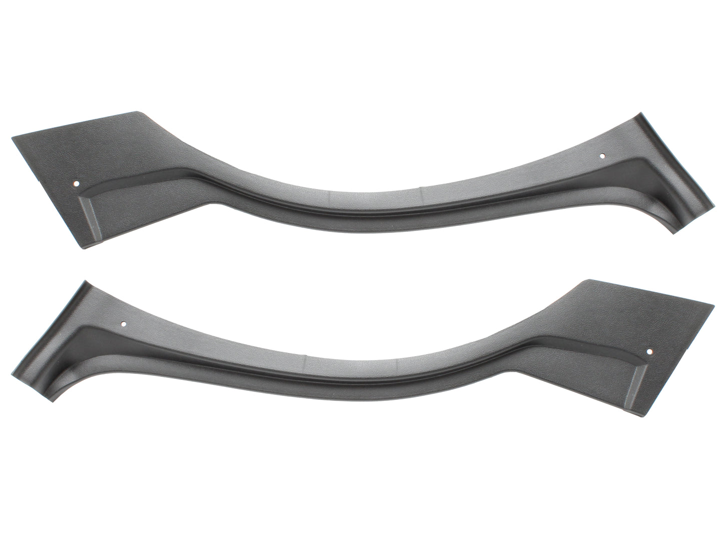 Dog Leg Rear Wheel Arch Trim XW XY (Black) Pair - F2342