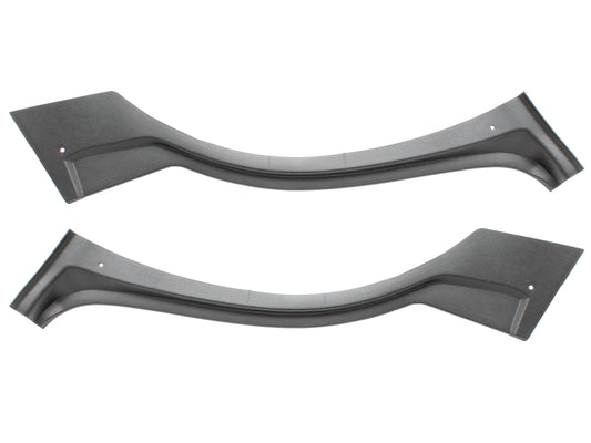 Dog Leg Rear Wheel Arch Trim XW XY (Black) Pair - F2342