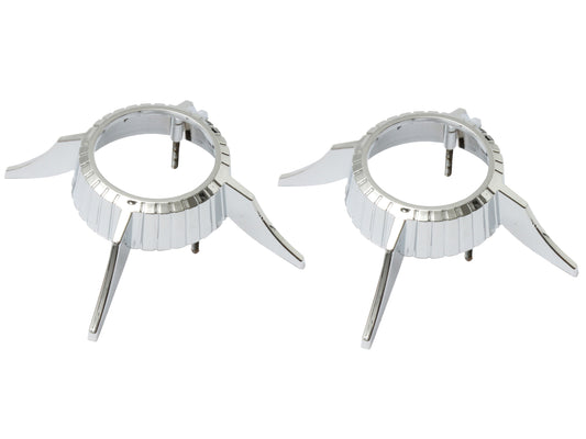 Indicator Lens Chrome Surround (Rear) XM XP (Pair) - F2344