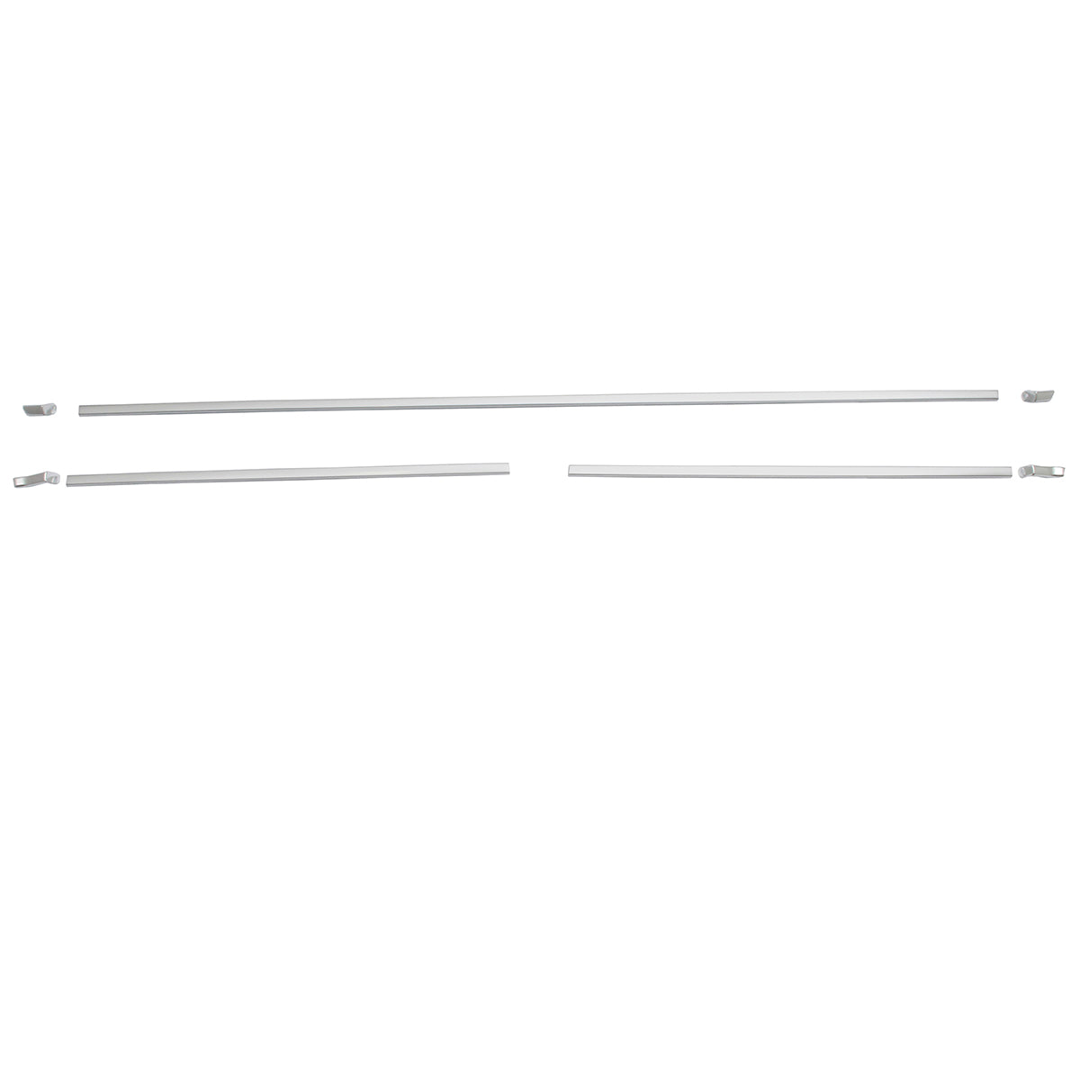 Boot Mouldings Ford XW GT No Fitting Kit - F2387