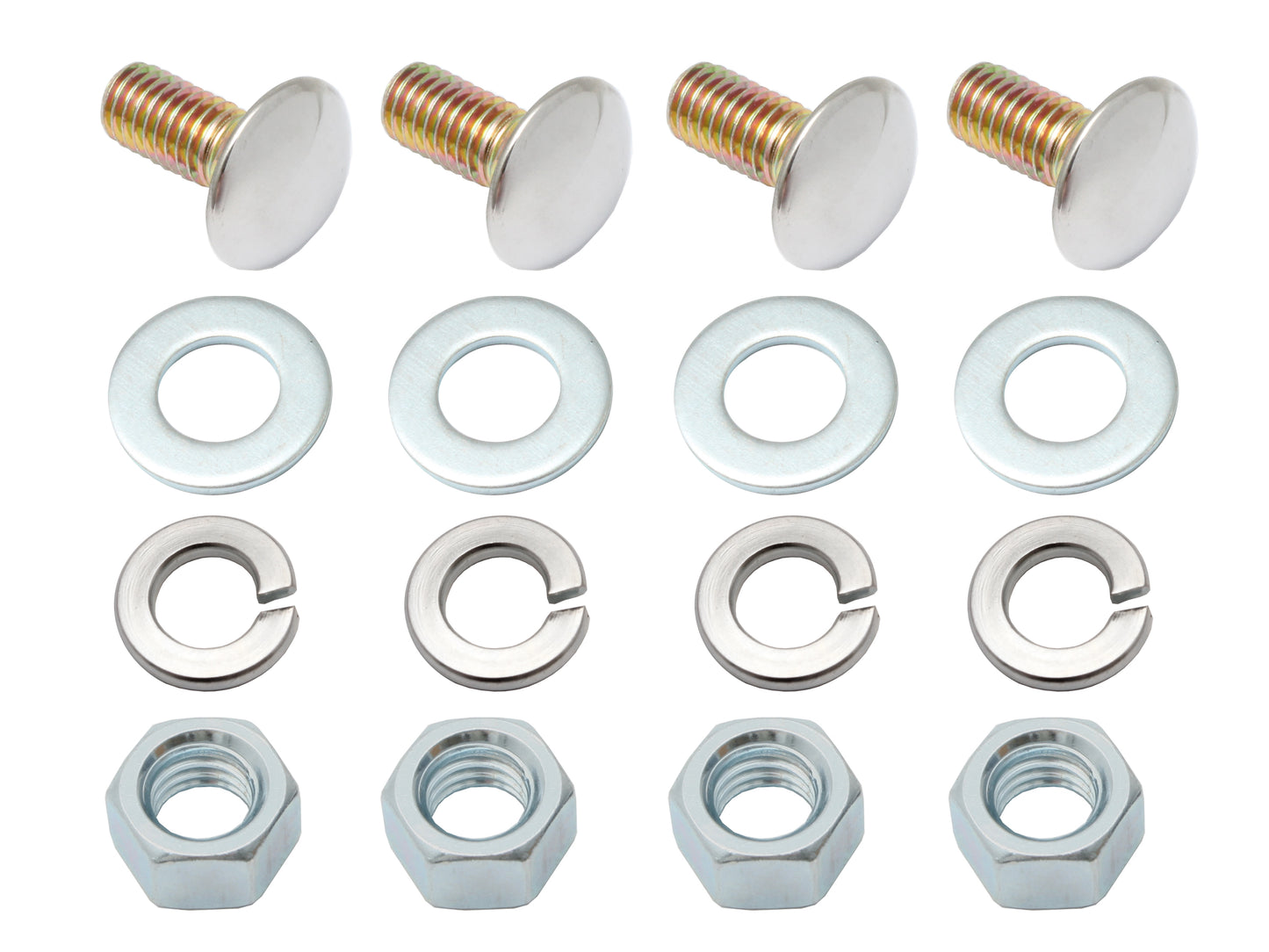 Ford Bumper Bar Bolt Kit XR XT XW XY ZA ZB ZC ZD FRONT or REAR with overriders - BB2002