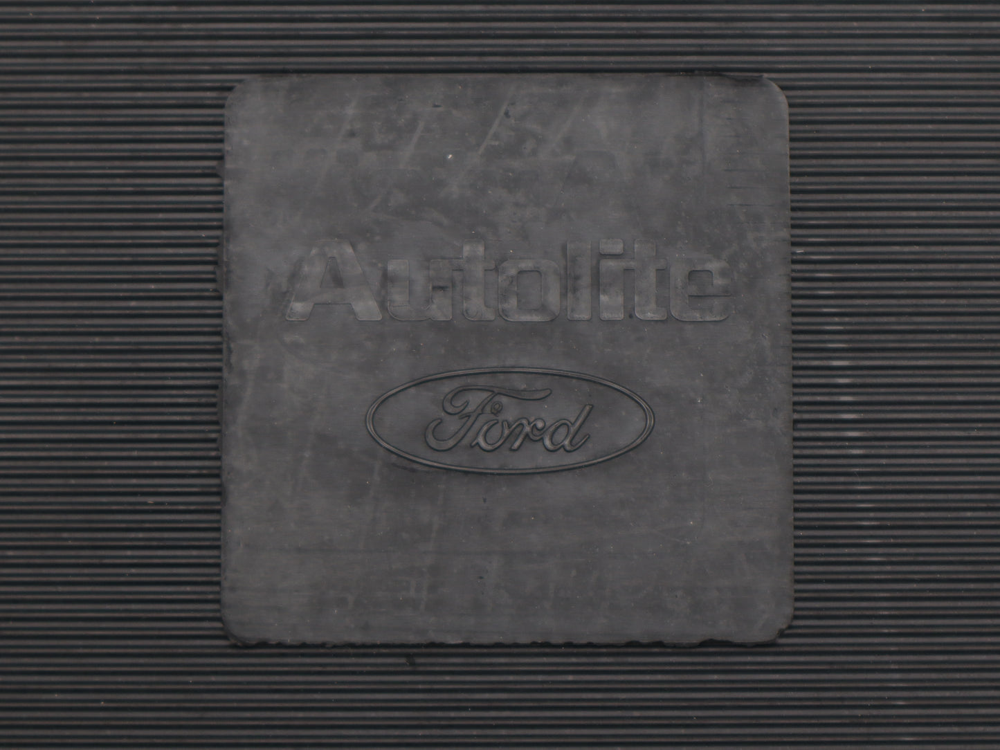 Mat Rubber Set of 4 Ford "Autolite" - F2526