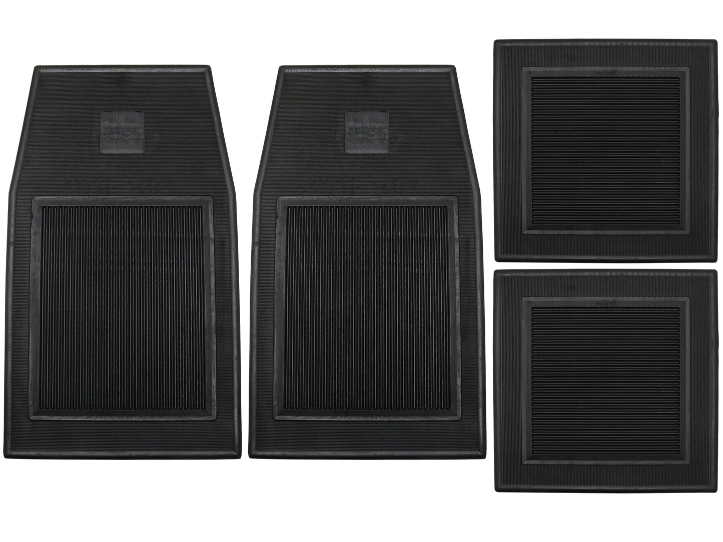 Mat Rubber Set of 4 Ford "Motorcraft" - F2527