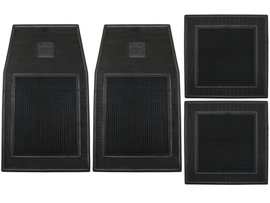 Mat Rubber Set of 4 Ford "Motorcraft" - F2527