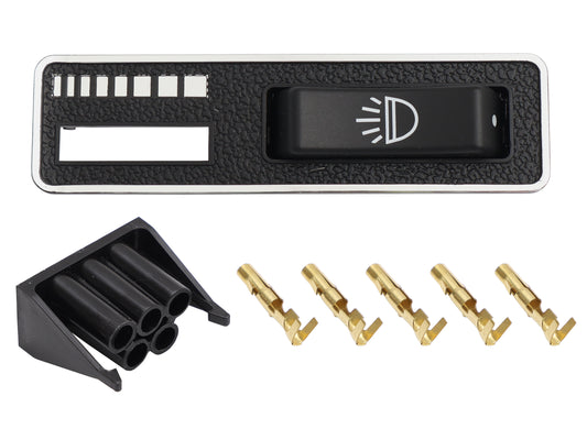 Switch & Connector With Terminals Headlight XA XB - F2531