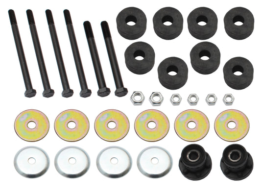 Front End Mounting Rubber & Bolt Kit Holden LC LJ 6cyl - FEK8A