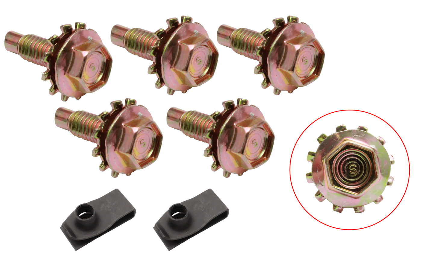 Bumper Bar Filler Panel Mounting Bolt Kit XR XT XW XY ZA ZB ZC ZD - FK2019