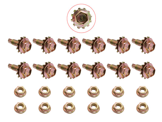 Front Suspension Bump Stop Mounting Plate Bolt Kit XR XT XW XY XA XB XC - FK2037