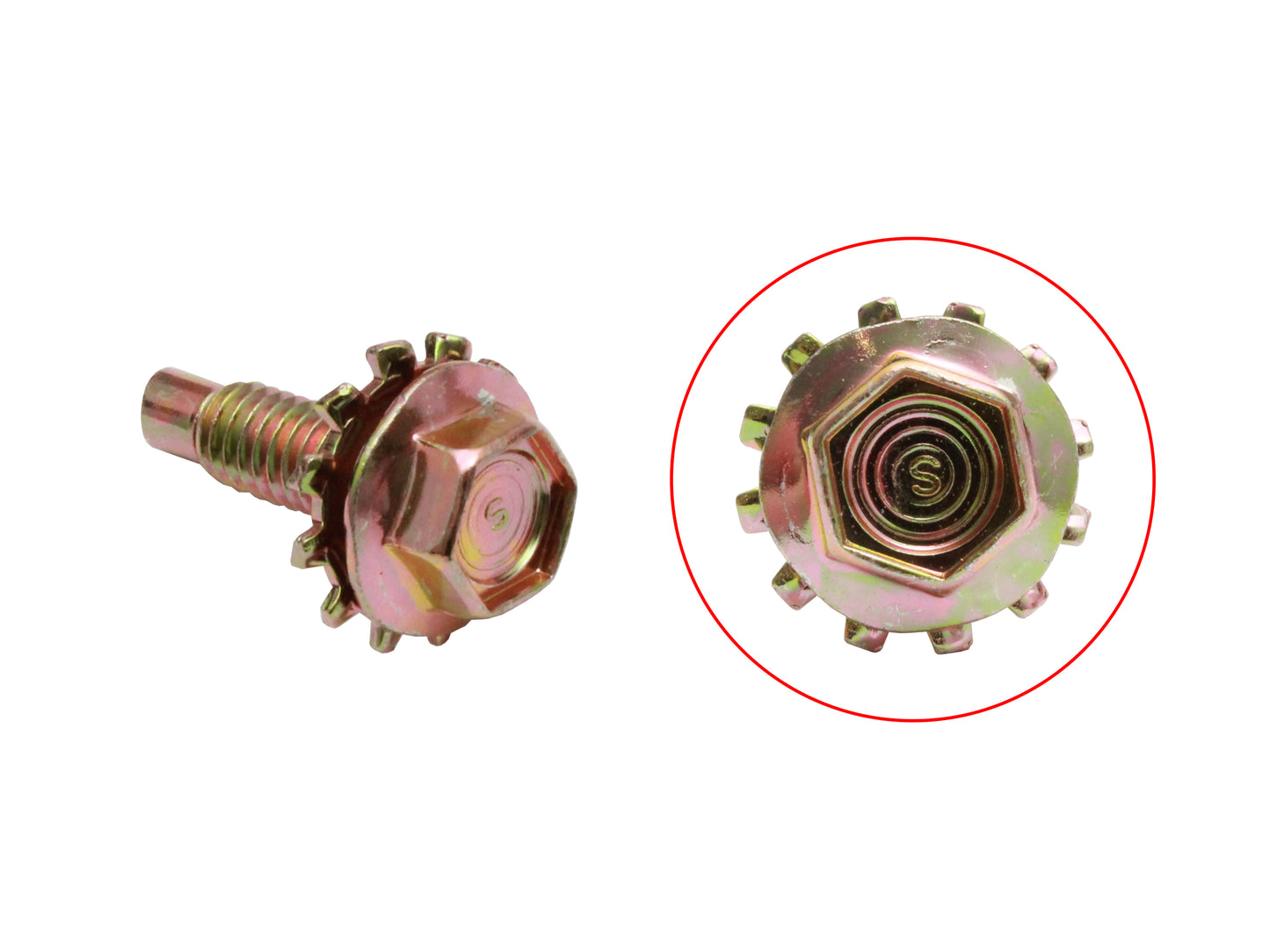 Bonnet Hinge To Body Fitting Kit XR XT XW XY ZA ZB ZC ZD Yellow Zinc - FK2057