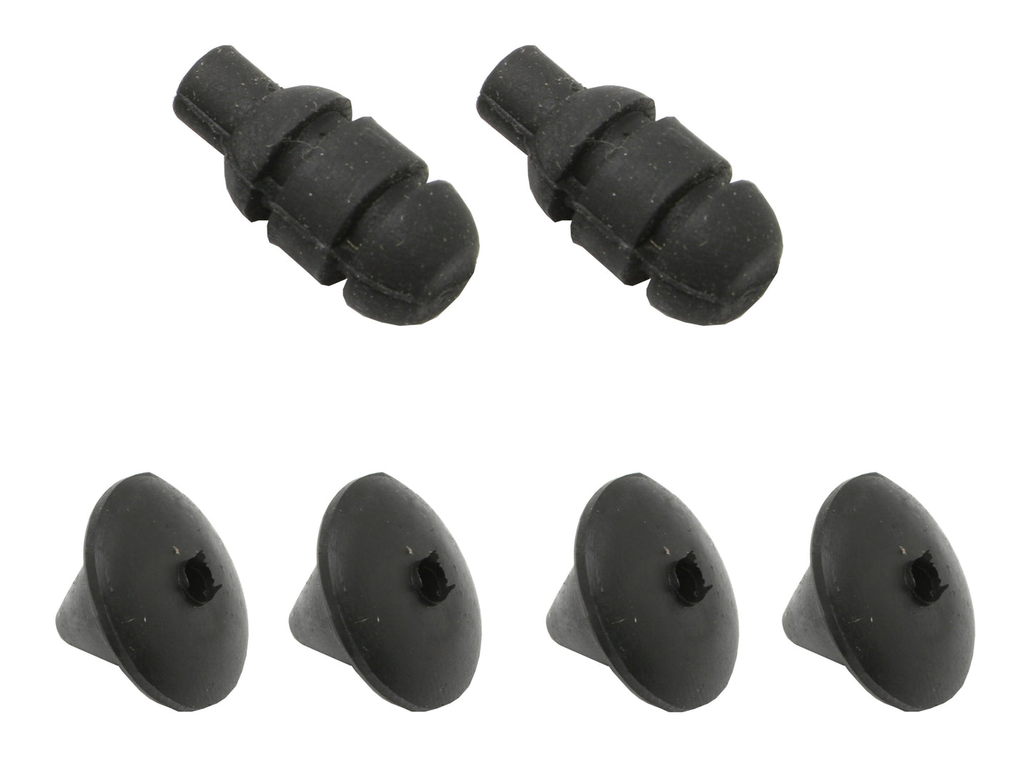 Number Plate Grommet & Mount Rubbers F & R LC LJ - G1001C