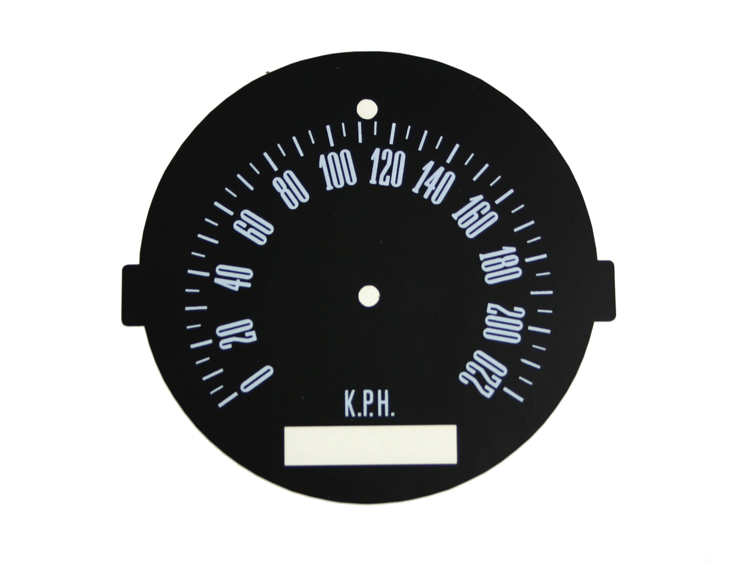 Decal Speedo XW XY Conversion 140 Mph To 220 Kph - GD2001E