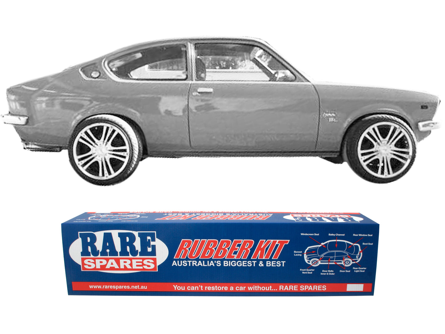 Body Rubber Kit Gemini TX TC TD TE TF TG Sedan - GEM1
