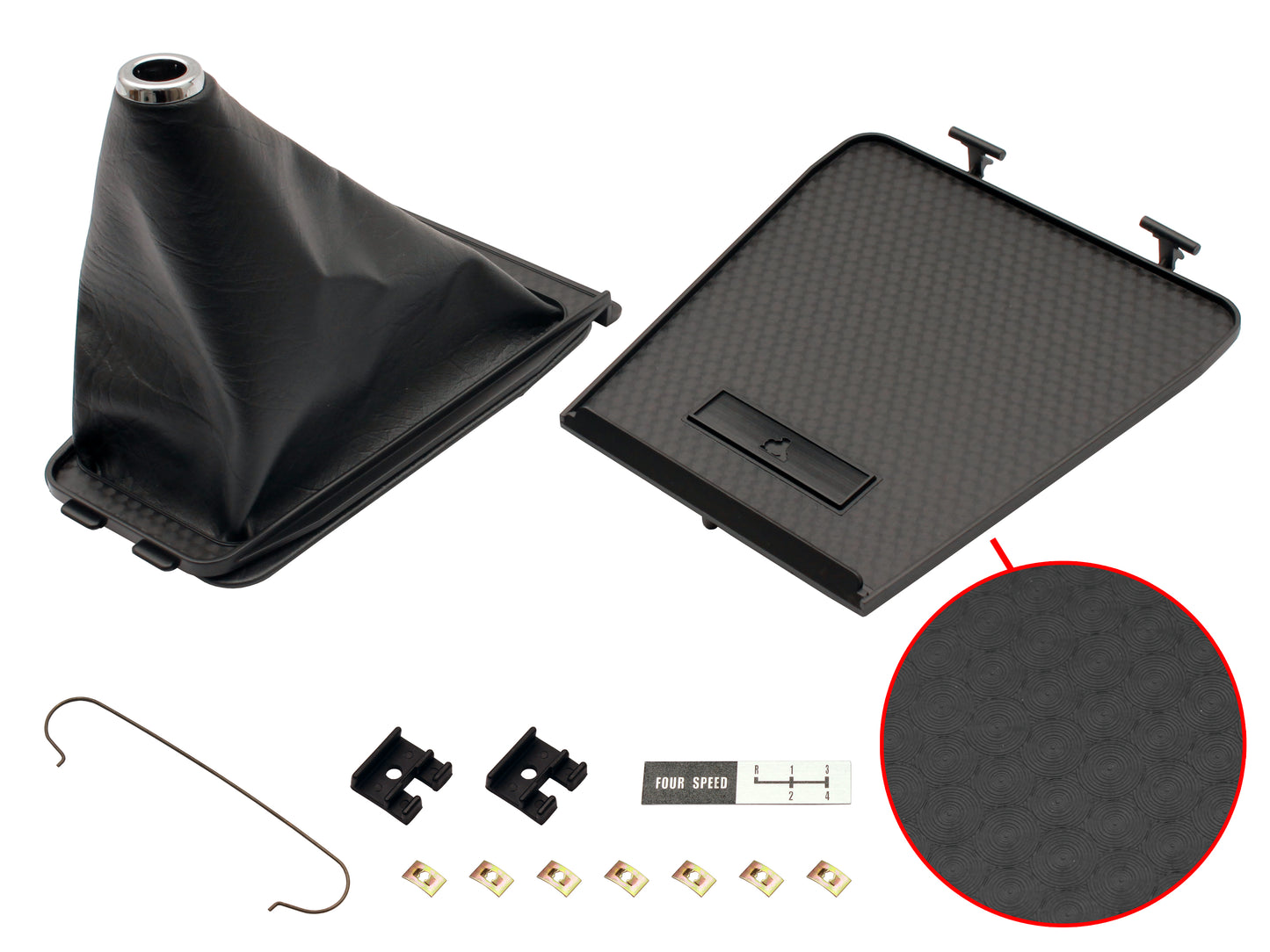 Gear Shift Console Lid Surround & Boot Late HQ HJ LH SLR LX - GSB1005AB