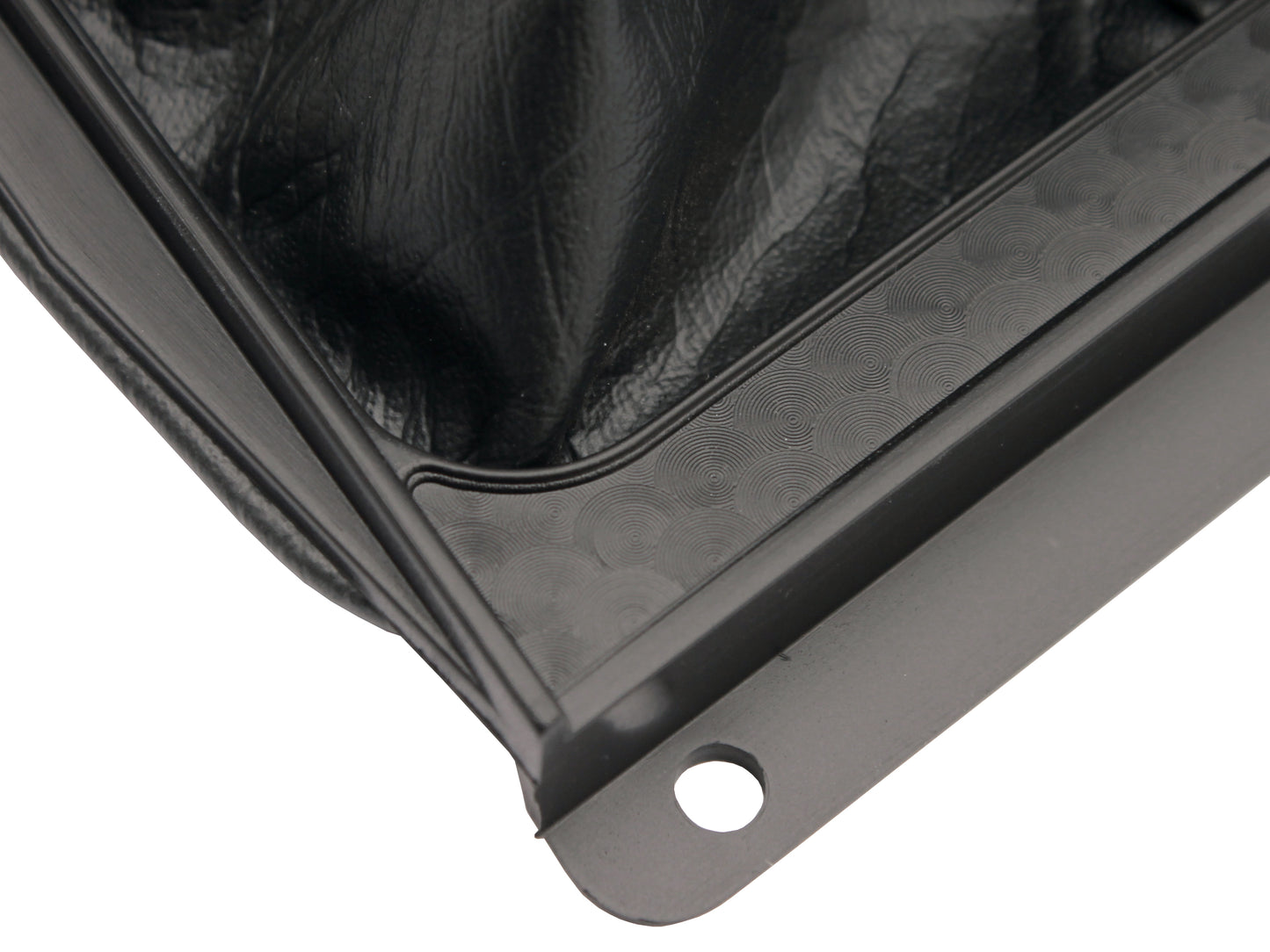 Gear Shift Console Lid Surround & Boot Early HQ 4 Speed (Black) - GSB1006AB