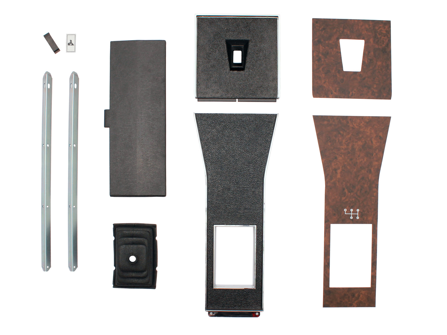 Gear Shift Console Insert Kit HG Manual Walnut - GSB1011WN