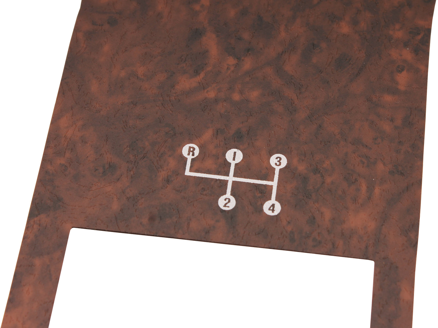 Gear Shift Console Insert Kit HG Manual Walnut - GSB1011WN