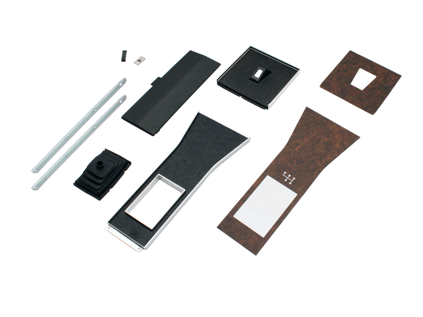 Gear Shift Console Insert Kit HG Manual Walnut - GSB1011WN