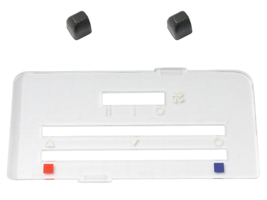 Heater Fascia & Knobs Exc Forced Air HJ HX HZ WB Commerc - H1082K