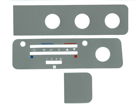 Dash Fascia Plate Insert LX SS SLR A9X Air Con - H1121