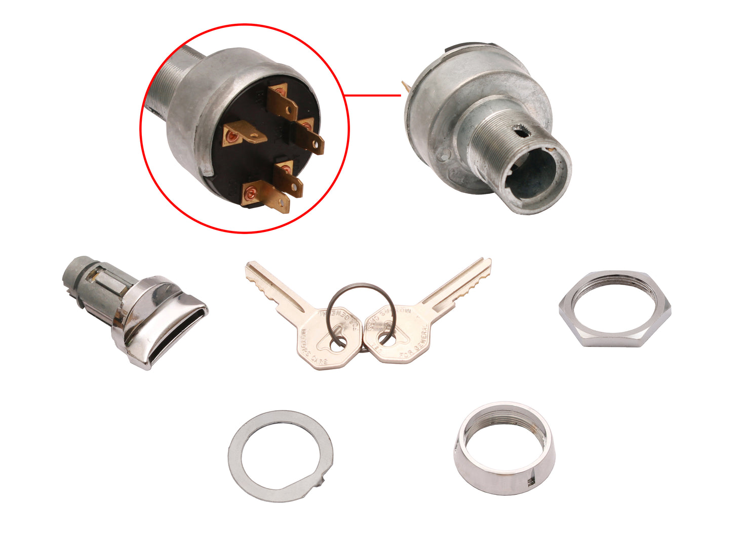 Ignition Switch, Barrel & Keys Holden HD HR - H1157