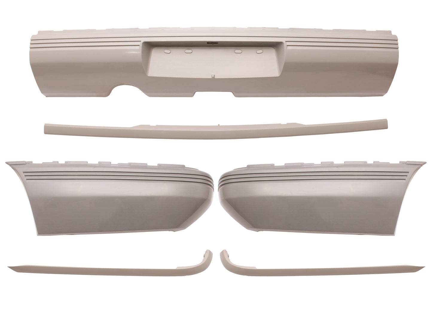 Bumper Bar & Moulding Kit Rear VL Commodore Sedan - H1208