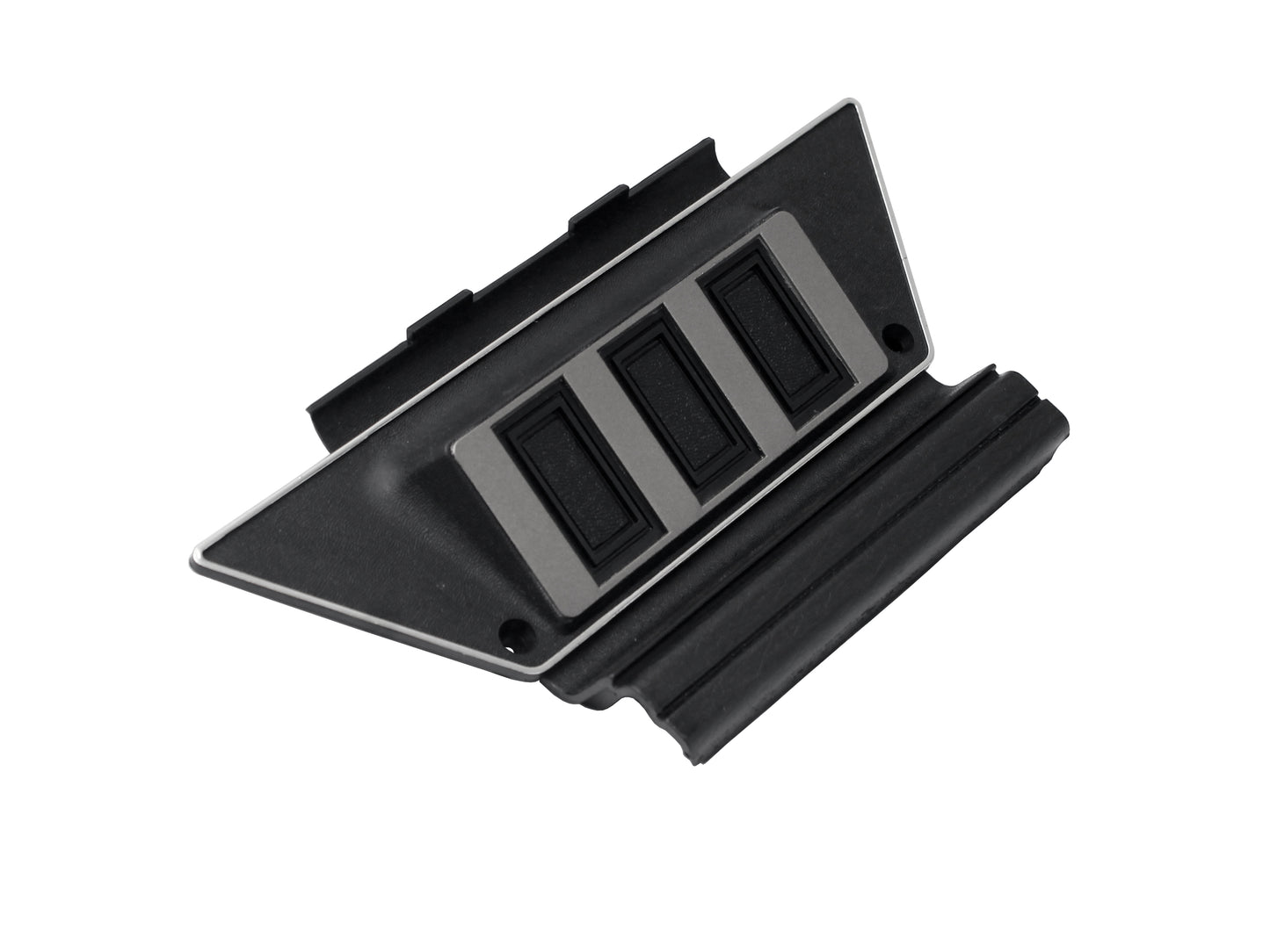 Console Switches Cover LX Hatchback (Silver) - H1217