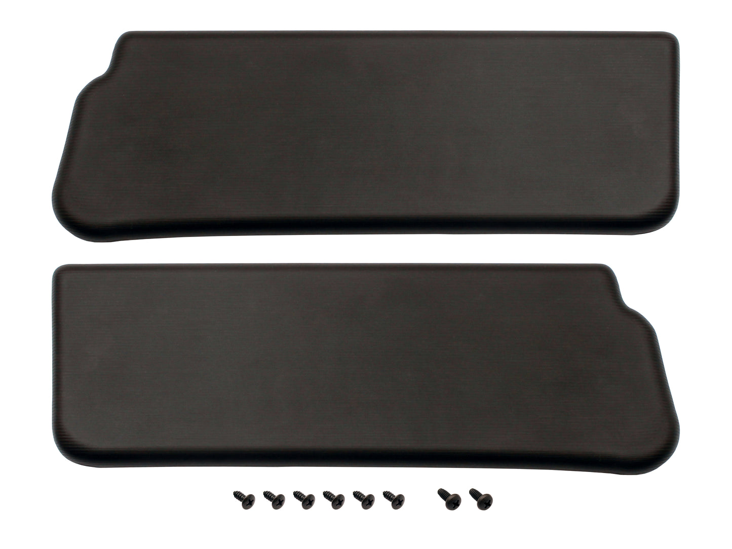 Sun Visor Interior Pair HQ HJ HX HZ LH LX UC Black Ribbed - H1280