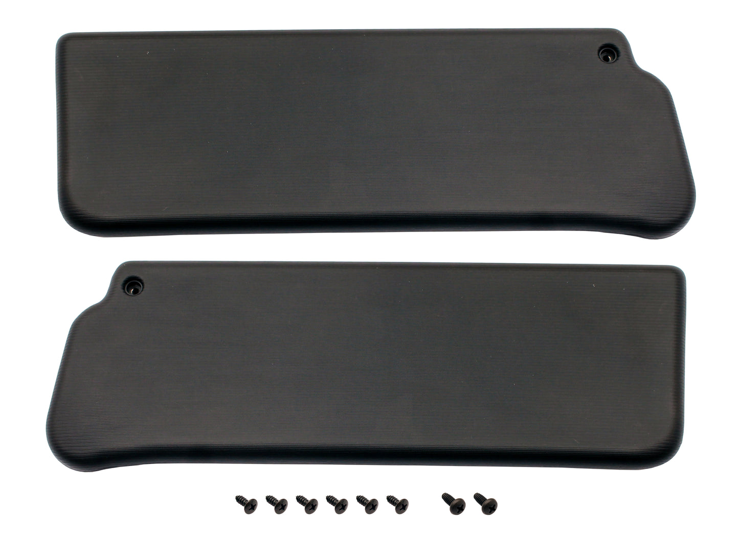 Sun Visor Interior Pair HQ HJ HX HZ LH LX UC Black Ribbed - H1280