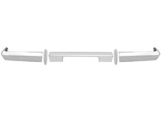Bumper Bar Kit Rear EH 5pc Chrome Inc Overriders - H1286