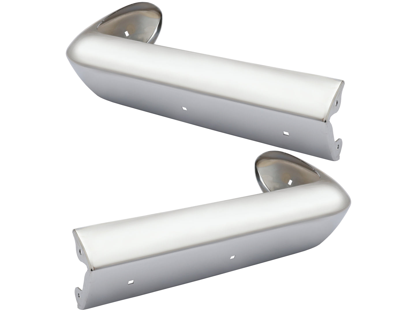 Bumper Bar Kit Rear EH 5pc Chrome Inc Overriders - H1286