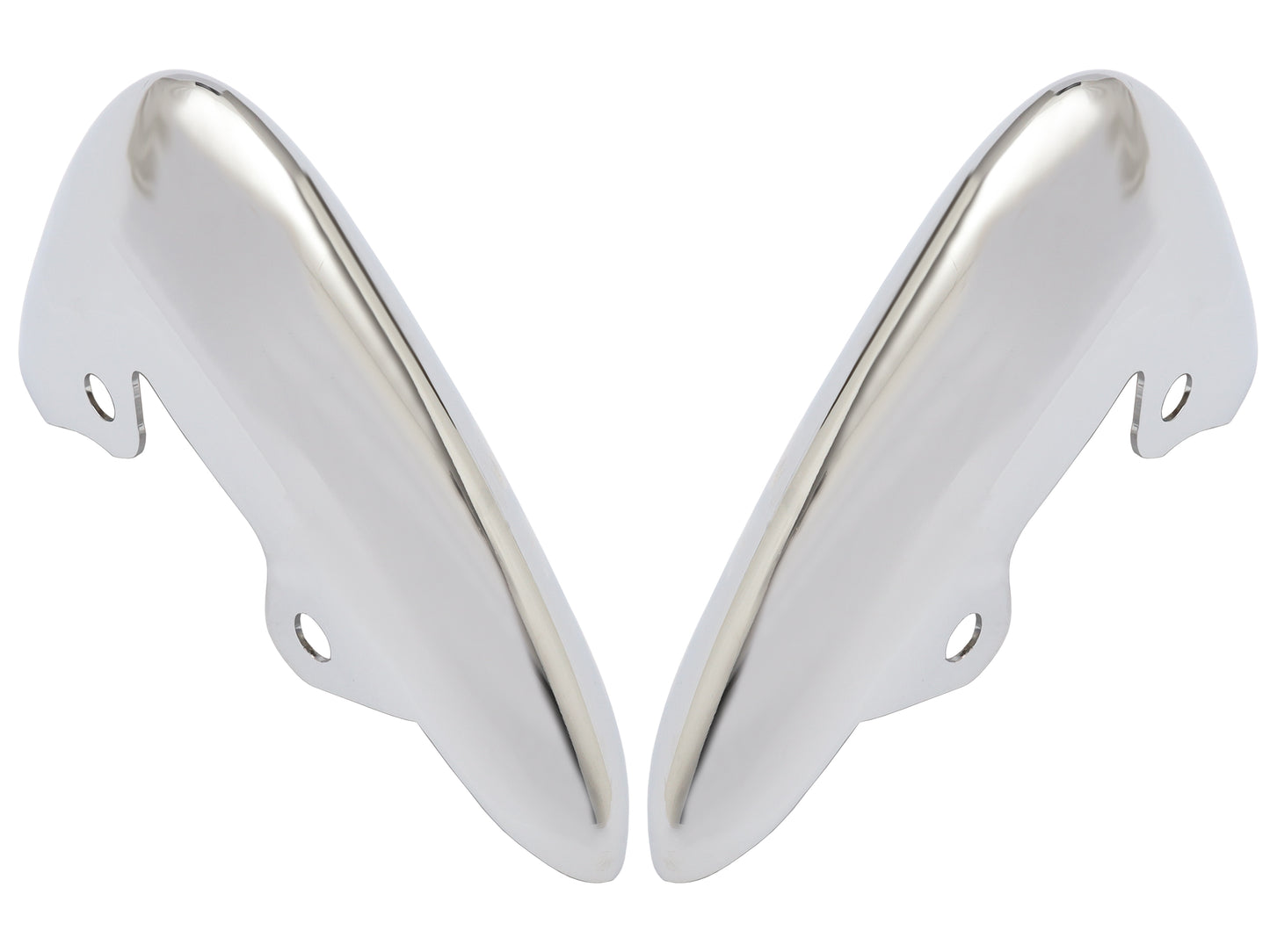 Bumper Bar Kit Rear EH 5pc Chrome Inc Overriders - H1286