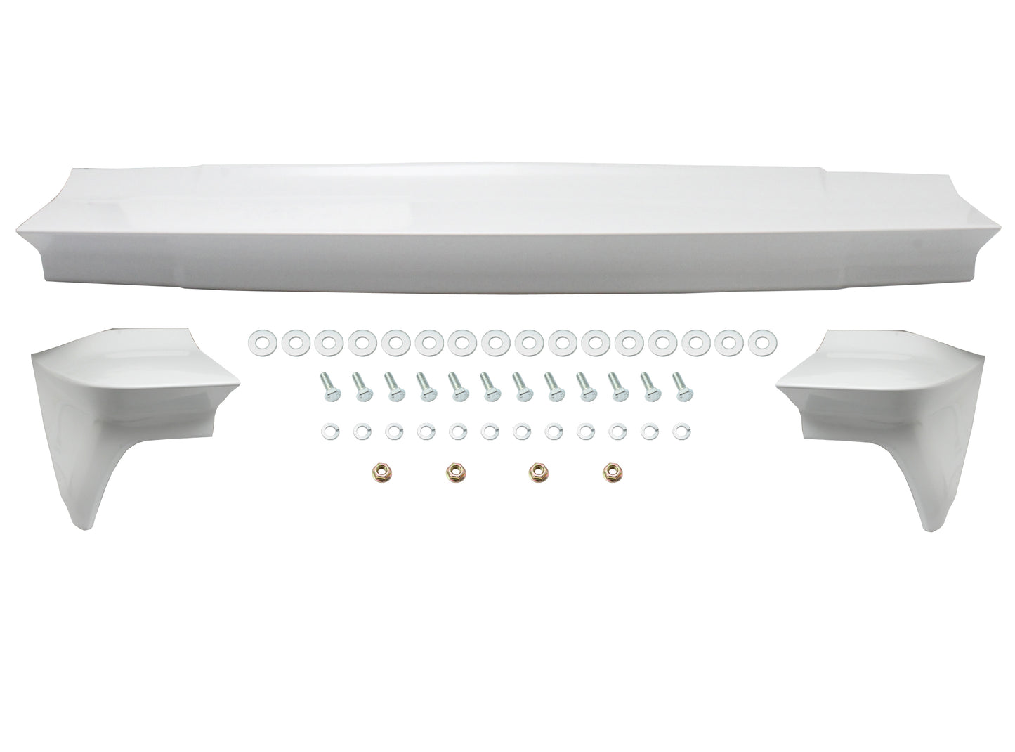 Spoiler Kit & Clips HQ Coupe Rear (3 Piece Plastic - H1306