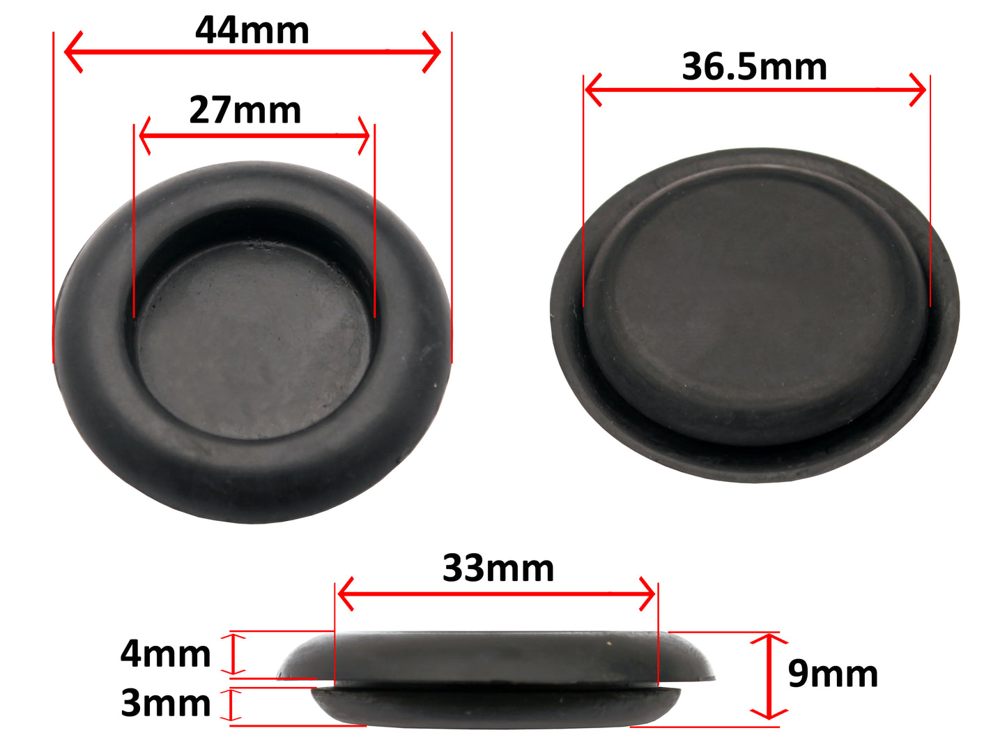 Grommet Blanking Steering Column HK HT HG, Sill End LH LX - H1462