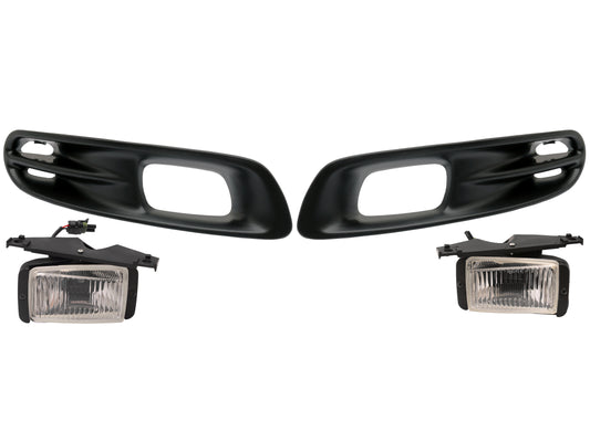 Fog Light & Bezel Kit VR VS SS & Calais Front Bumper Left & Right Hand - H1478