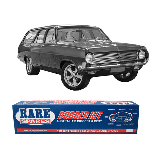 Body Rubber Kit Holden HD Wagon Premier Special Black - HD5