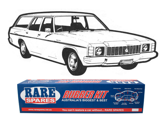 Body Rubber Kit Holden HJ HX HZ Wagon (Chamois) - HJ2CH