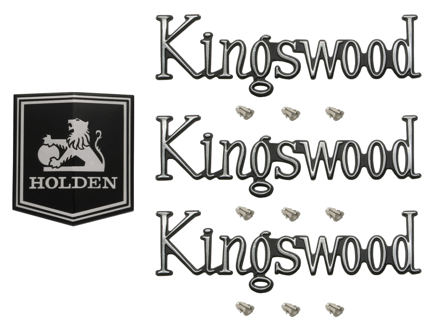 Badge Kit HJ Holden Kingswood 173 202 - HJBK1