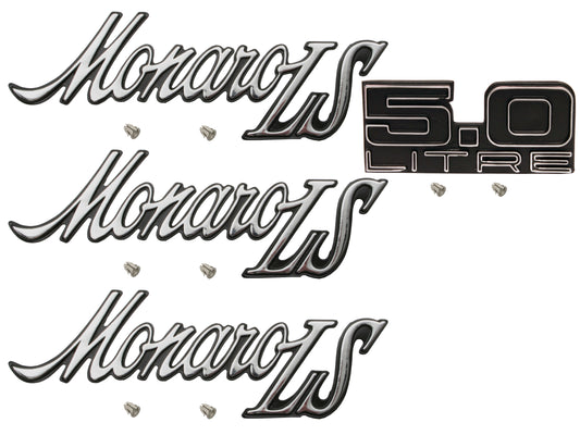 Badge Kit HJ Holden Monaro LS Coupe 308 - HJBK13